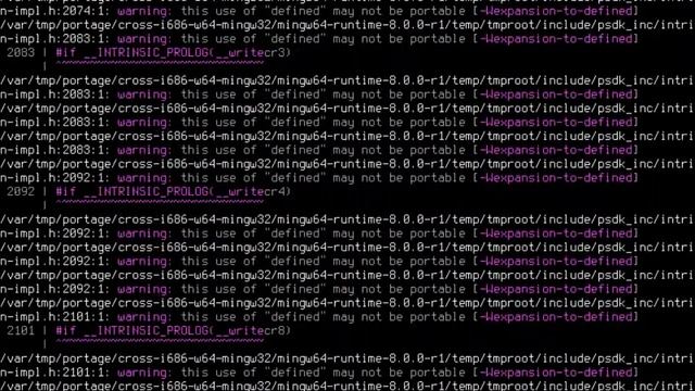 Me trying to compile some programs on Gentoo смотреть онлайн