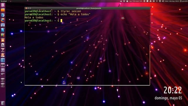 TIP TERMINAL : TTYREC UBUNTU LINUX UBUNTU смотреть онлайн