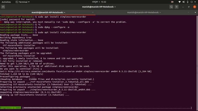 Install Screen Recorder for Ubuntu 20.04 LTS Linux смотреть онлайн