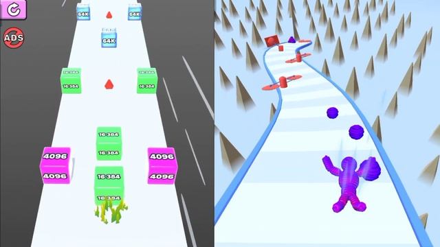 Looking good 💯🏃satisfying Jelly Run Vs Rope man Android ios gameplay adventure series 26🔥🔥 смотреть онлайн
