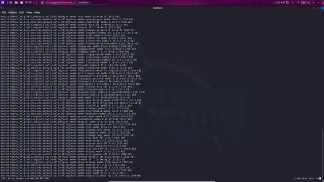 Kali Linux - The Harvester смотреть онлайн