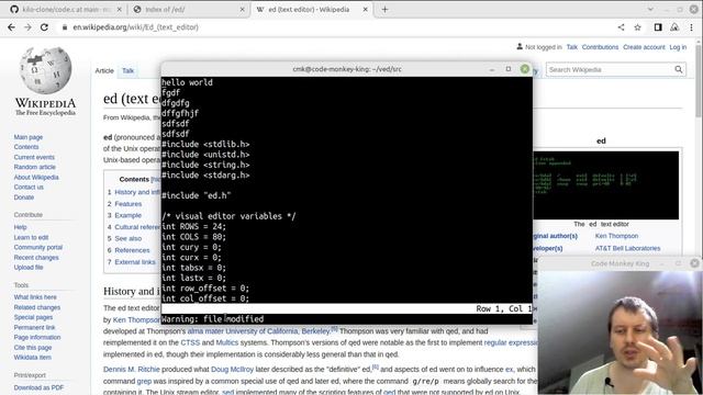 I decided to upgrade standard text editor for Linux смотреть онлайн