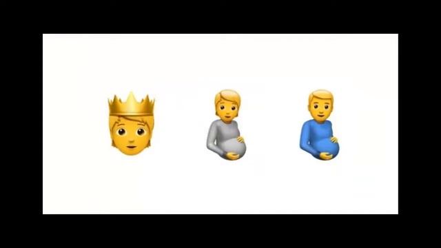 POLEMICA por Emoji de hombre embarazado y mujer con barba en la nueva actualización de ios 15.4 смотреть онлайн