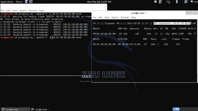 Wifi Cracking - Kali linux смотреть онлайн