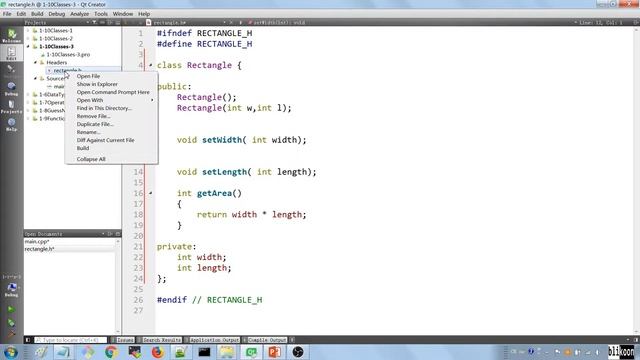 Qt C++ Gui Tutorial : Working with Classes Part 3 of 3 | Course Preview смотреть онлайн