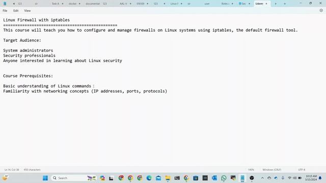 01 : Course Prerequisites || Linux Firewall with iptables смотреть онлайн