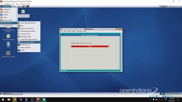 OpenIndiana 2021.04 Install IllumOS Distro смотреть онлайн