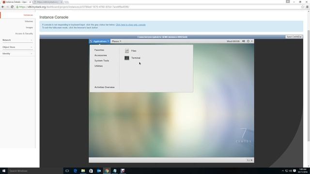 Openstack - 16.Linux GUI Console (gnome) installation on Cloud Instance trystack Part 2 смотреть онлайн