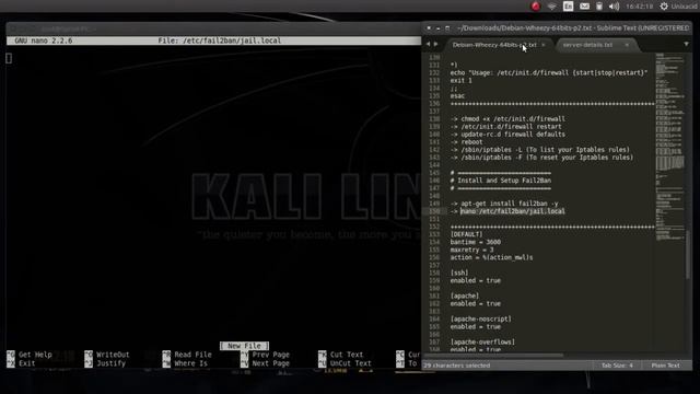 How to setup Server Debian Wheezy 64bits (Iptables - Fail2ban - Rkhunter) смотреть онлайн
