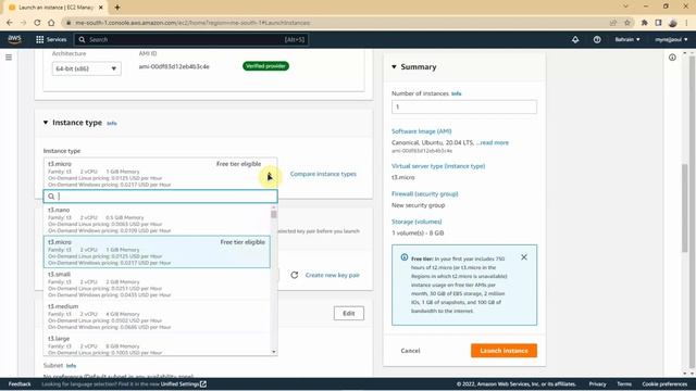 تعلم AWS EC2 : إنشاء سيرفر لينكس смотреть онлайн