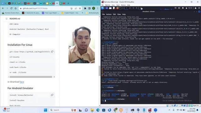 Cara Membuka PIN Handphone Menggunakan Tools CiLocks di Kali Linux смотреть онлайн
