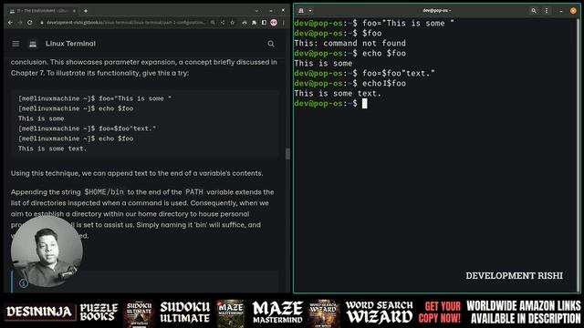Shell's Environment | Linux Terminal смотреть онлайн