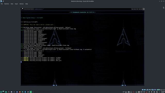 Installing BlackArch 2020.06.01 on VirtualBox смотреть онлайн