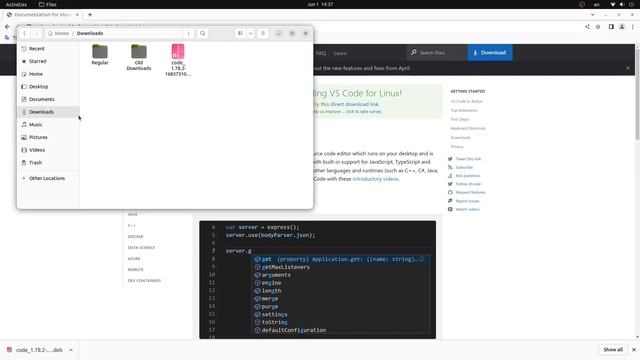 How to Install Visual Studio Code on Ubuntu Linux in 2023 смотреть онлайн