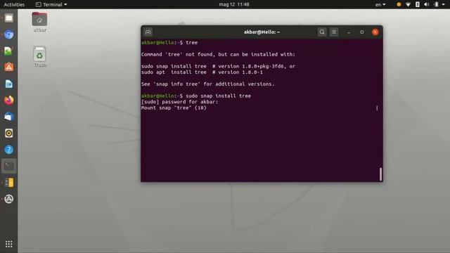 How to install tree packages in Linux Ubuntu смотреть онлайн