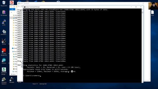 17.4.6 Lab - Test Network Latency with Ping and Traceroute смотреть онлайн