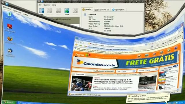 VirtualBox + Compiz Fusion + Seamless Mode смотреть онлайн