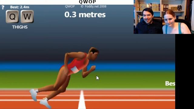 Worst Olympic Athlete Ever! | QWOP смотреть онлайн