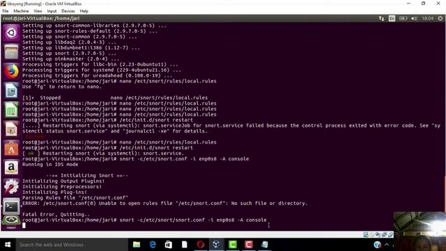 Cara install snort serta konfigurasi snort pada ubuntu смотреть онлайн