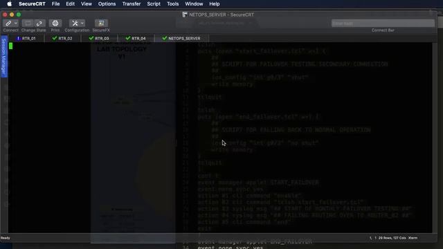 LAB V1 - USING THE CISCO EVENT MANGER TO RUN TCL SCRIPTS смотреть онлайн
