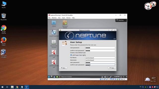 Neptune install in virtualbox смотреть онлайн