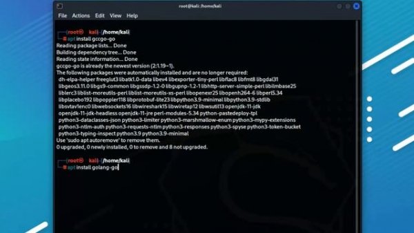 How to install Golang on Kali Linux 2022