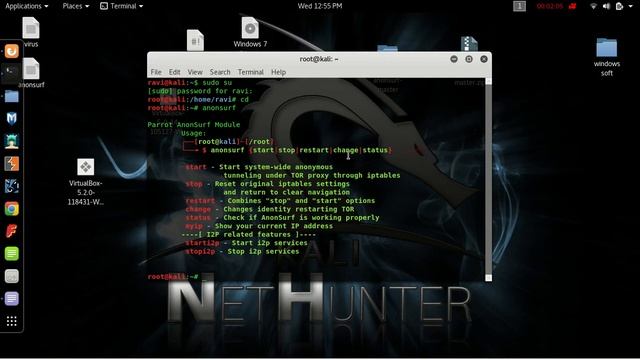 A very powerful tool anonsurf to change ip address every second | Hacker worlds смотреть онлайн