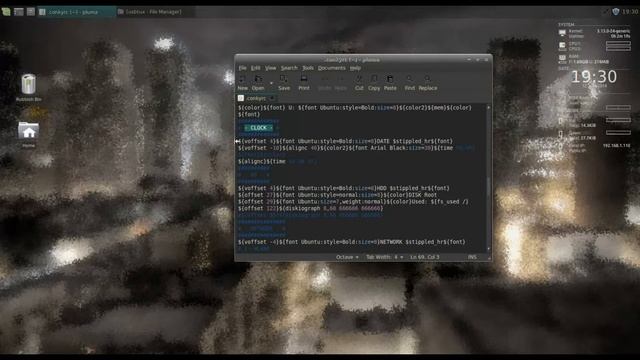 Install and customise Conky - XFCE, Mint 17 смотреть онлайн