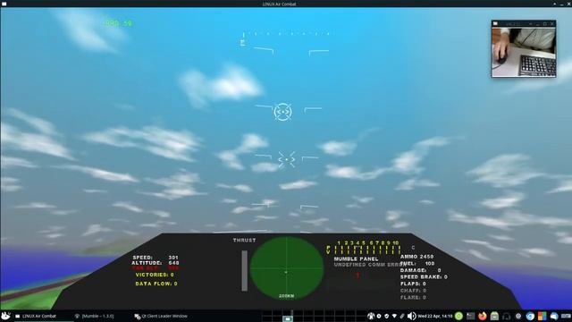 Linux Air Combat: Flying with a "Mouse", Tutorial 2 смотреть онлайн