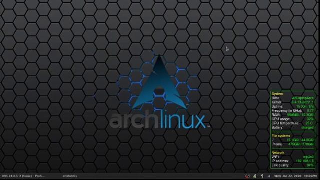 Arch Linux με Openbox: Μια ξενάγηση στο δικό μου Linux смотреть онлайн