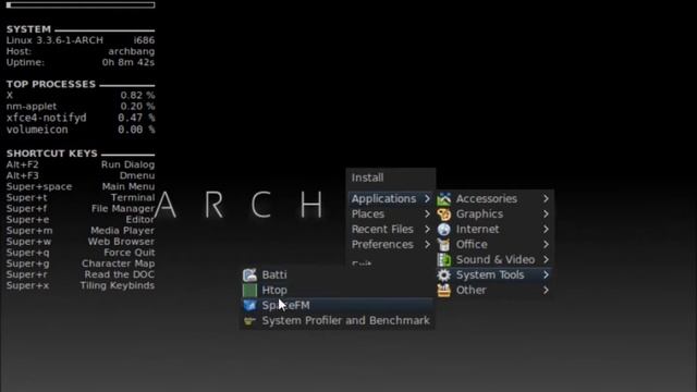 ArchBang 2012.05 Presentation ( Arch Linux Based Distribution ) смотреть онлайн