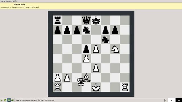 GTK Chess Game 3 (Easy) смотреть онлайн
