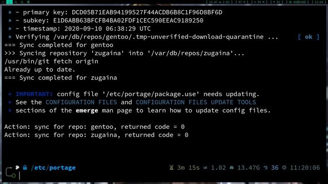 gentoo: use the latest packages! смотреть онлайн