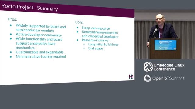 Comparing and Contrasting Embedded Linux Build Systems and Distributions - Drew Moseley, Mender.io смотреть онлайн