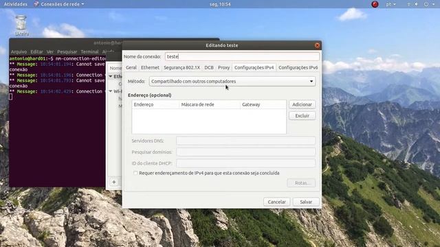 Compartilhar internet da wifi para lan usando o ubuntu 18.04.04 смотреть онлайн