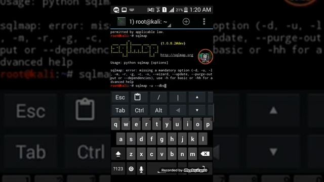 How to install and use sqlmap on kali nethunter. смотреть онлайн