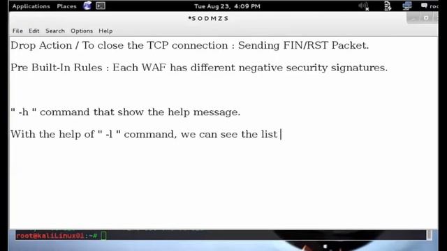 wafw00f :: Kali Linux :: Reconnaissance Phase! смотреть онлайн