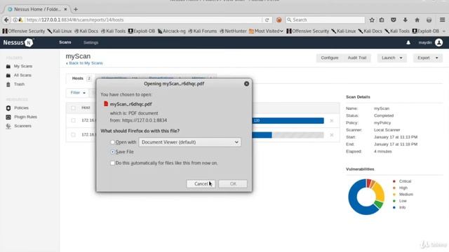 Nessus - Reporting || Ethical Hacking Course For Network Security || Nmap tutorial смотреть онлайн