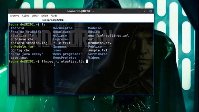 converter vídeo para MP4 usando linux Debian. смотреть онлайн