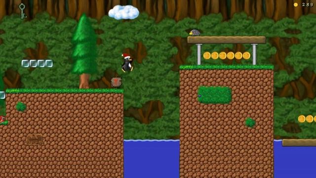 SuperTux - Forest World #02 - It's Christmas Time (Let's Try) смотреть онлайн