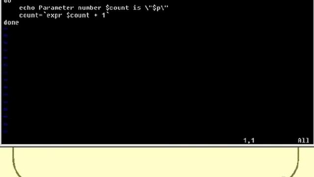 09. Unix Shell Scripting Tutorial - Command-line Parameters (Part 1) смотреть онлайн