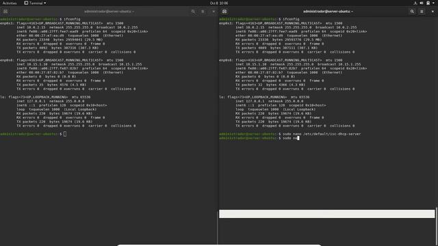 DHCP UBUNTU SERVER CON CLIENTE WINDOWS смотреть онлайн