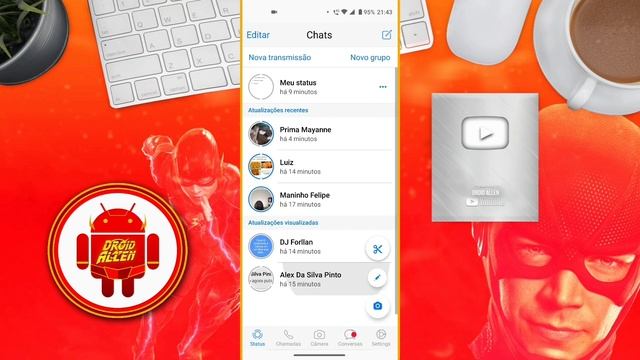 NOVO WHATSAPP DO IOS (COM NOVOS EMOJIS) BETA 1 смотреть онлайн