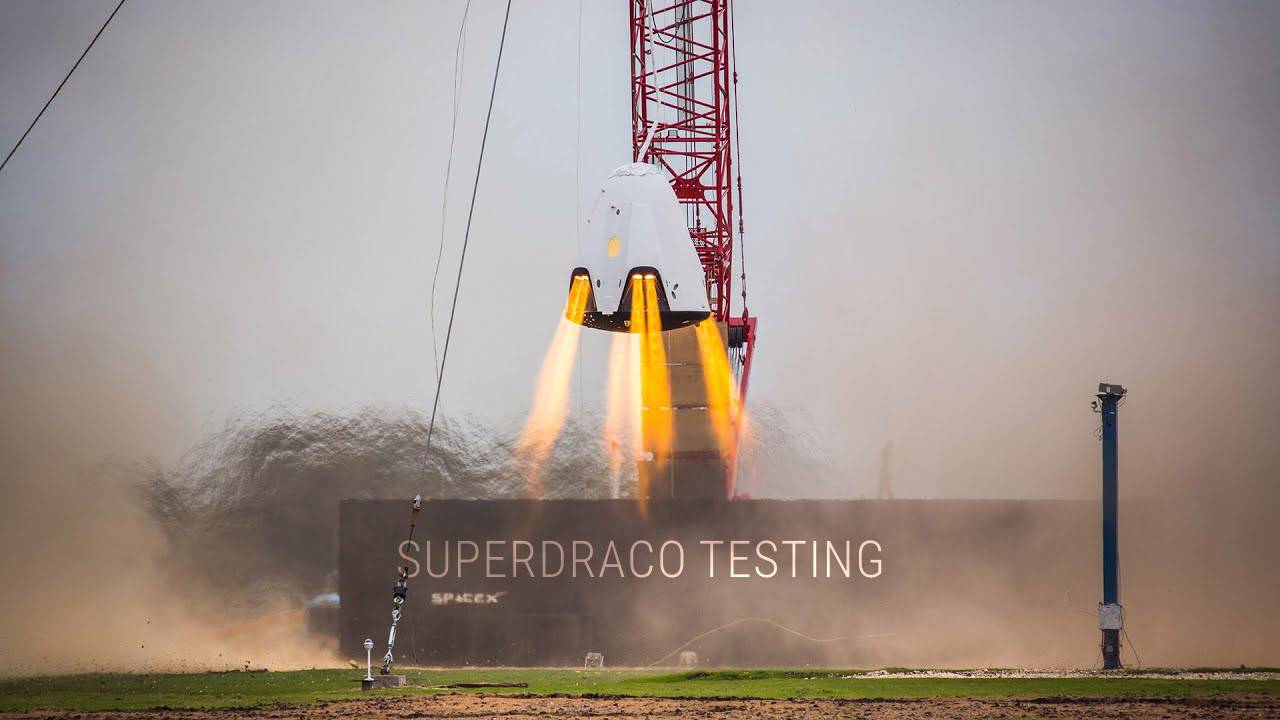 Dragon 2 Propulsive Hover Test смотреть онлайн