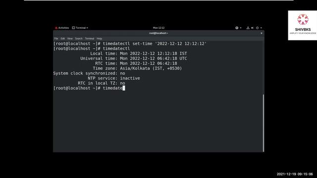 How to Set Date , Time and Timezone in Linux RHEL 8 | in Hindi смотреть онлайн