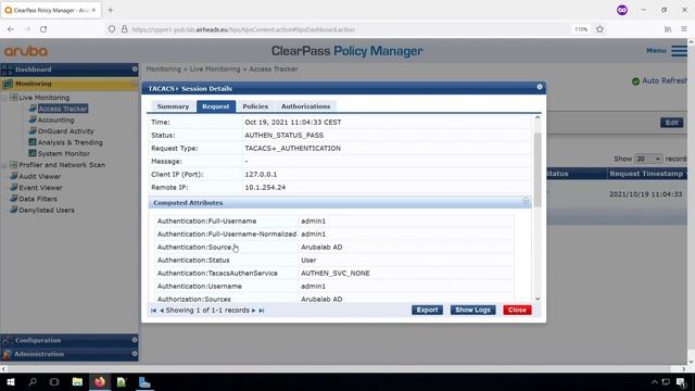 Aruba ClearPass Workshop (2021) - Getting Started #6 Active Directory login for Policy Manager смотреть онлайн