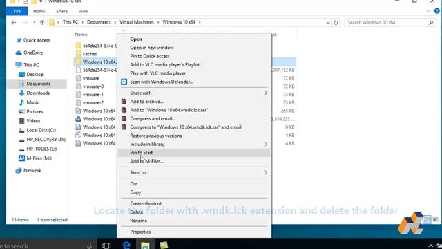 VMware Workstation Error: Failed to Lock the File смотреть онлайн