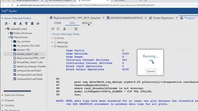 Video 8 - Simple Method for Obtaining Collinearity Stats from Linear Regression Models in SAS Studi смотреть онлайн