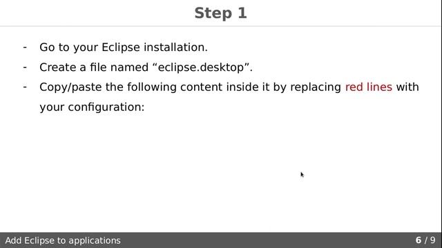 Comment installer Eclipse sous Linux et l'ajouter au lanceur d'application comme un programme? смотреть онлайн