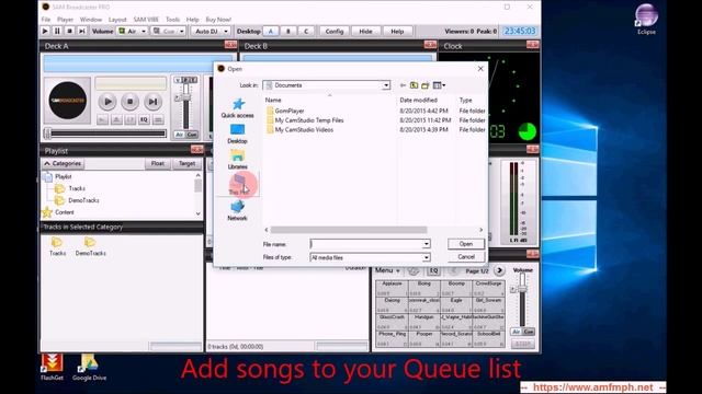 Part 3 How to webcast using Sam Broadcaster PRO trial without Centova AutoDJ features смотреть онлайн